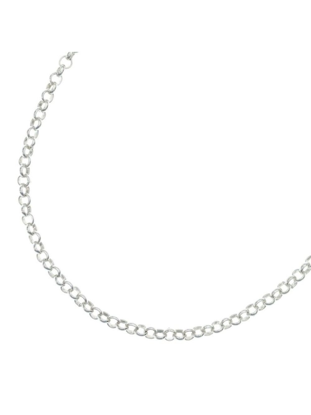 Chrome Hearts Neckchain Roll Chain Necklace Silver